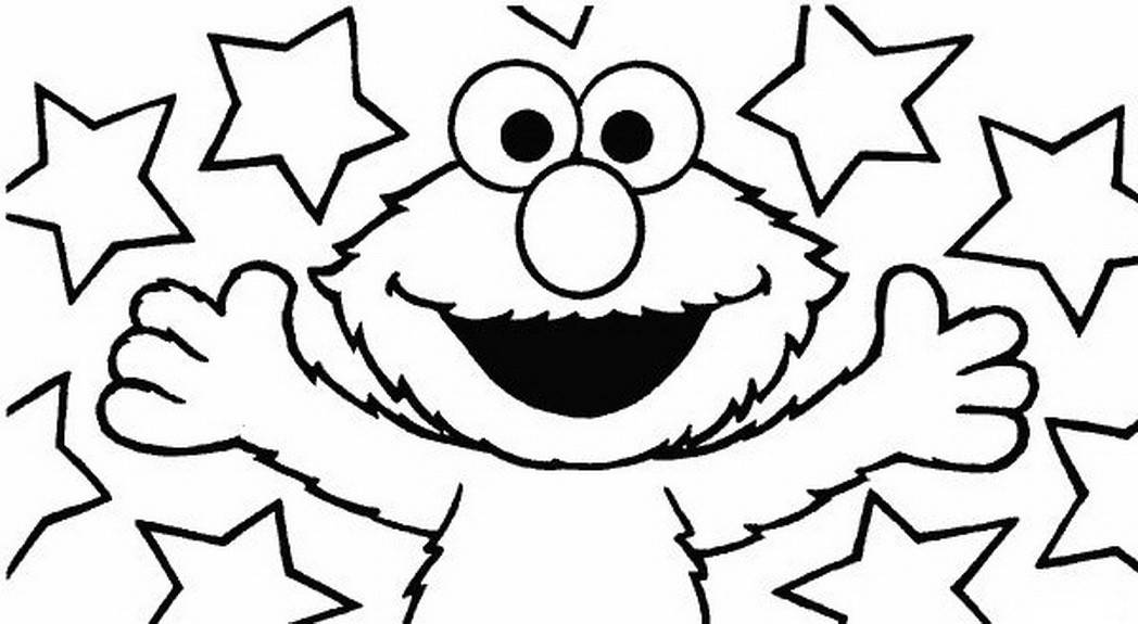 printable elmo coloring pages to print