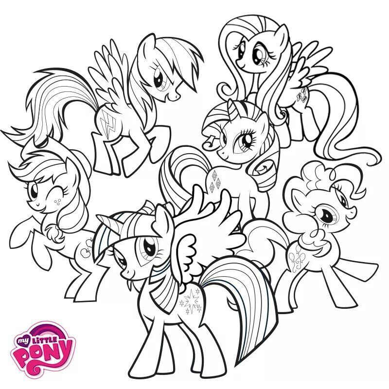coloring pages my little pony friendship is magic