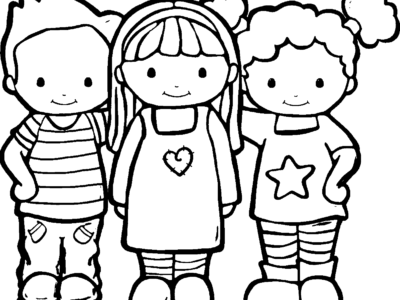 friendship coloring pages printable