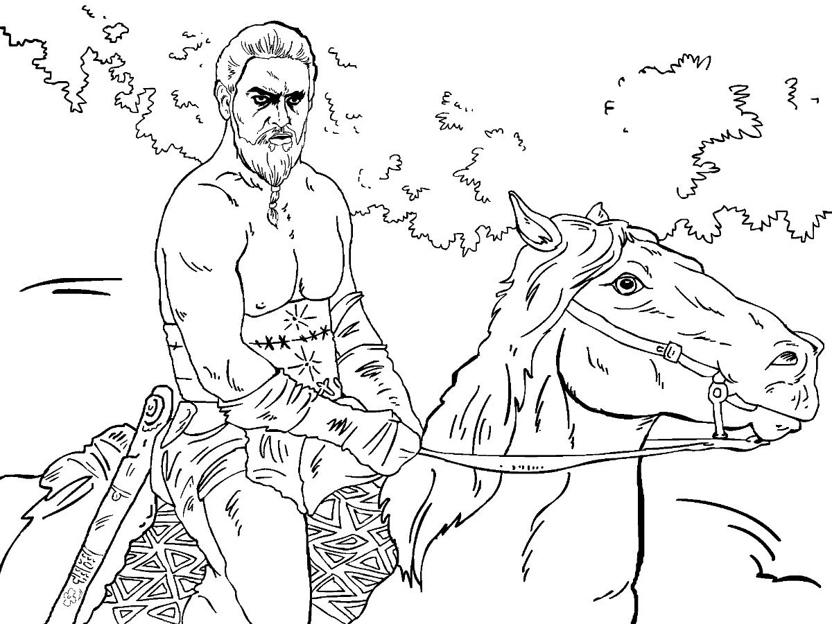 a game of thrones official coloring book colored pages