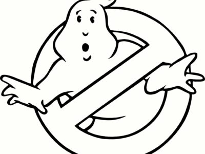 free ghostbusters coloring pages
