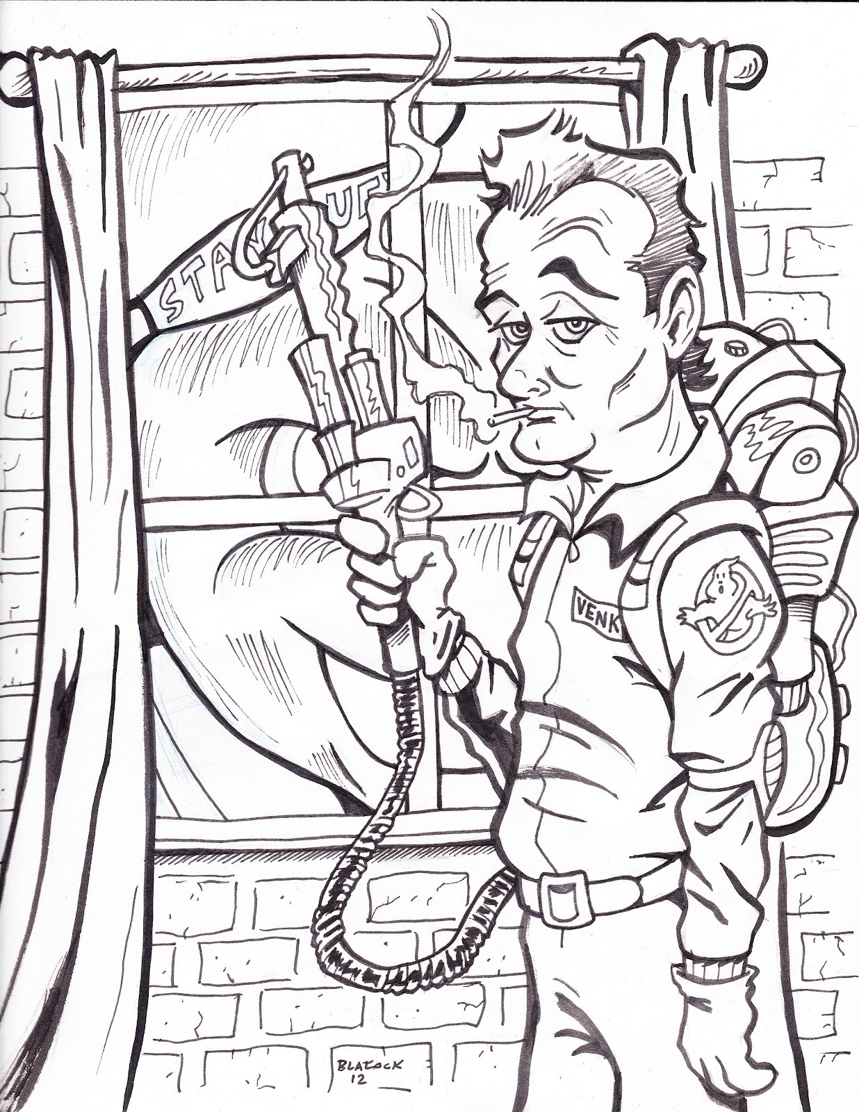 free printable ghostbusters coloring pages