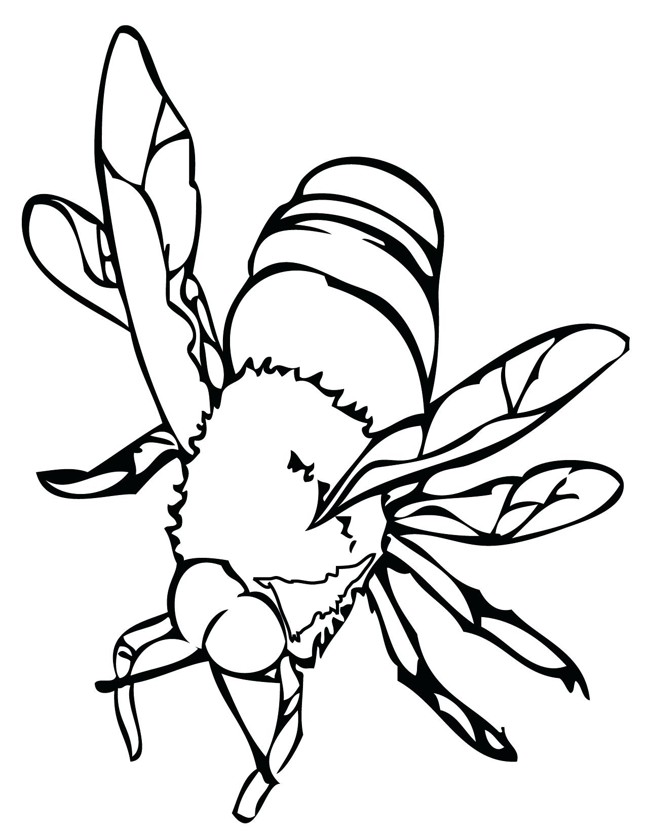 insect adult coloring pages