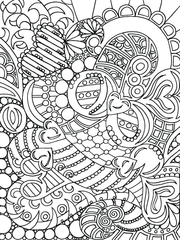 intricate flower coloring pages