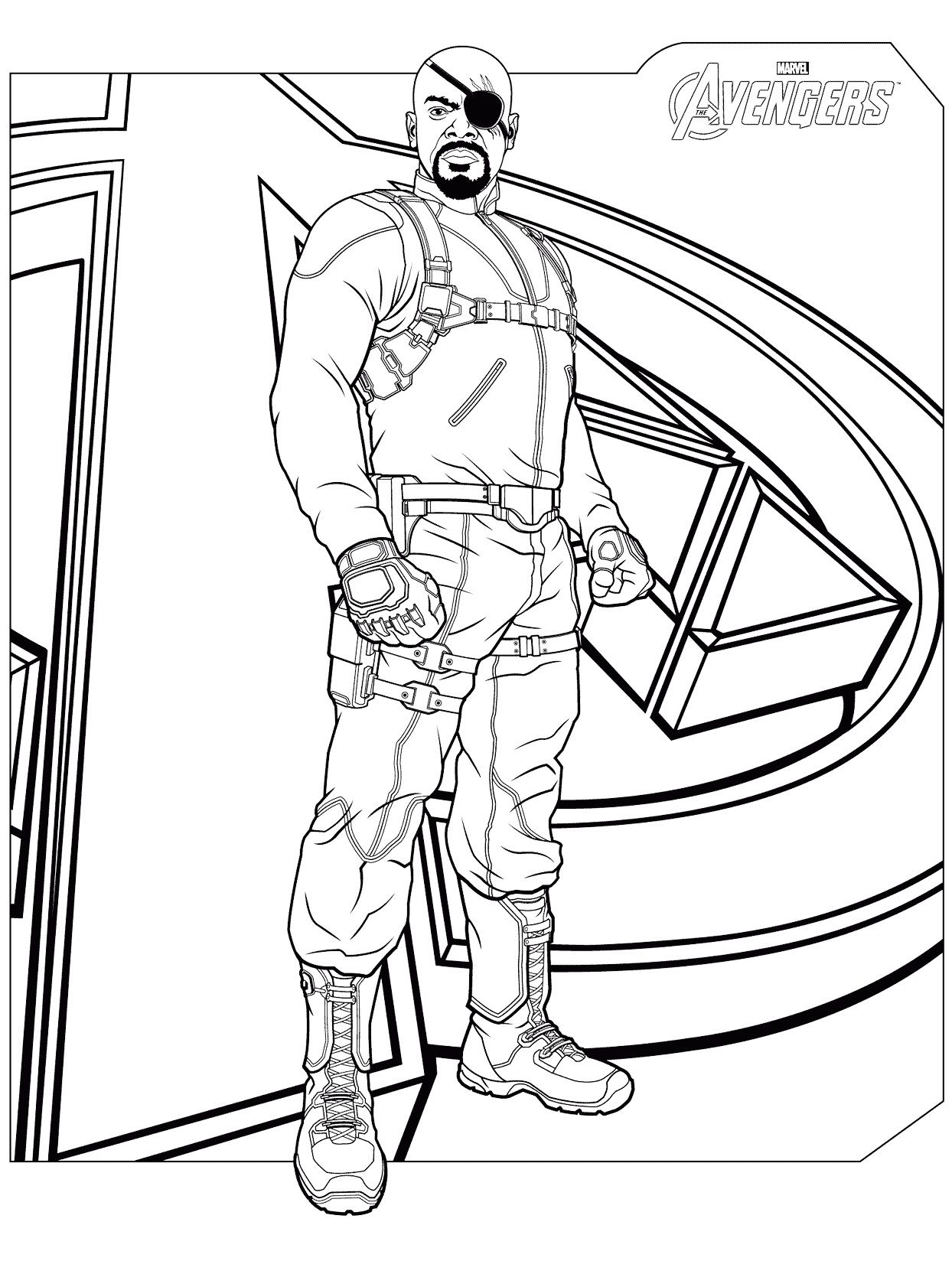 coloring pages marvel