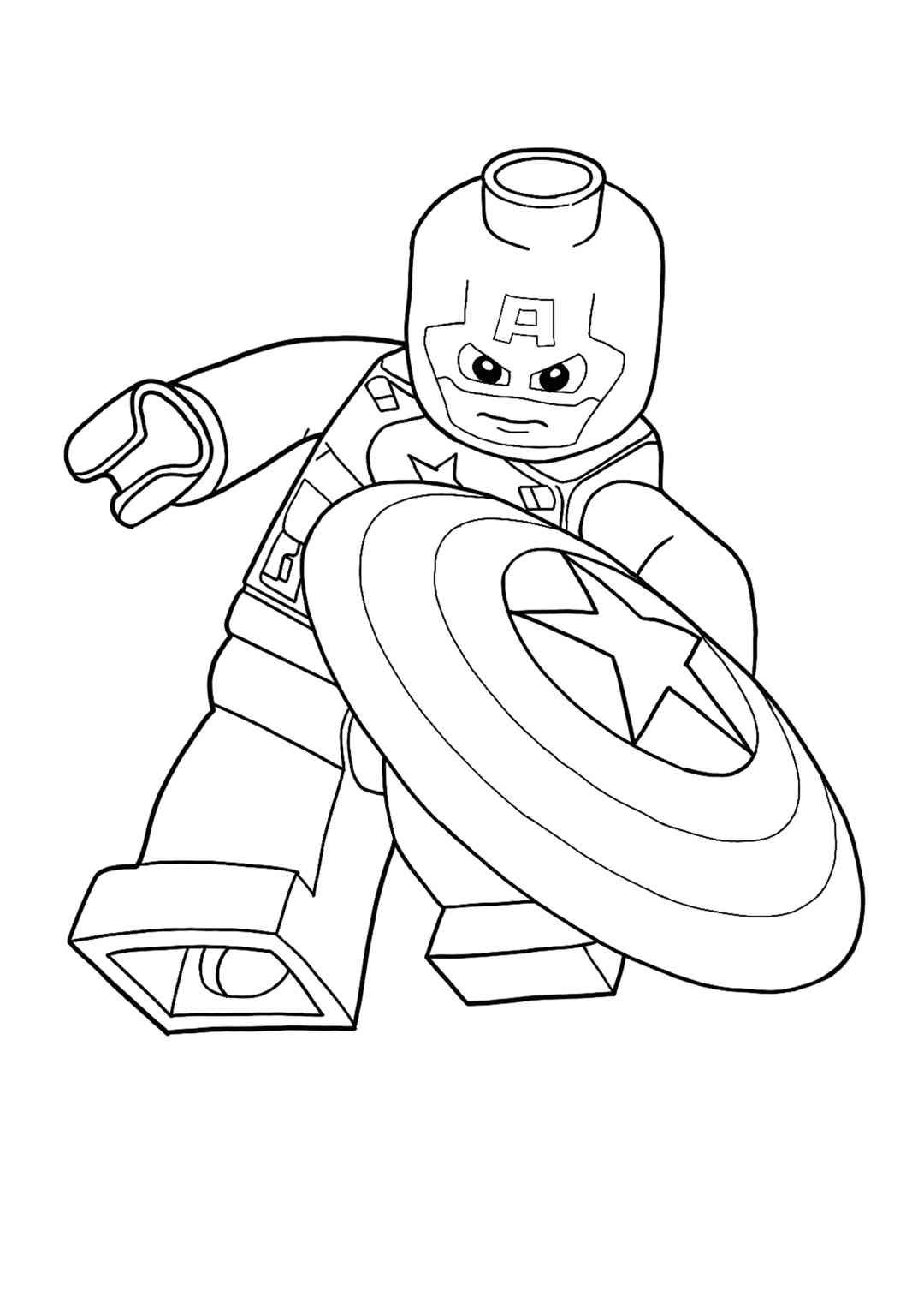 lego marvel coloring pages