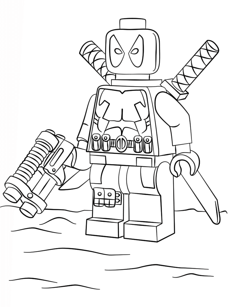 marvel lego coloring pages