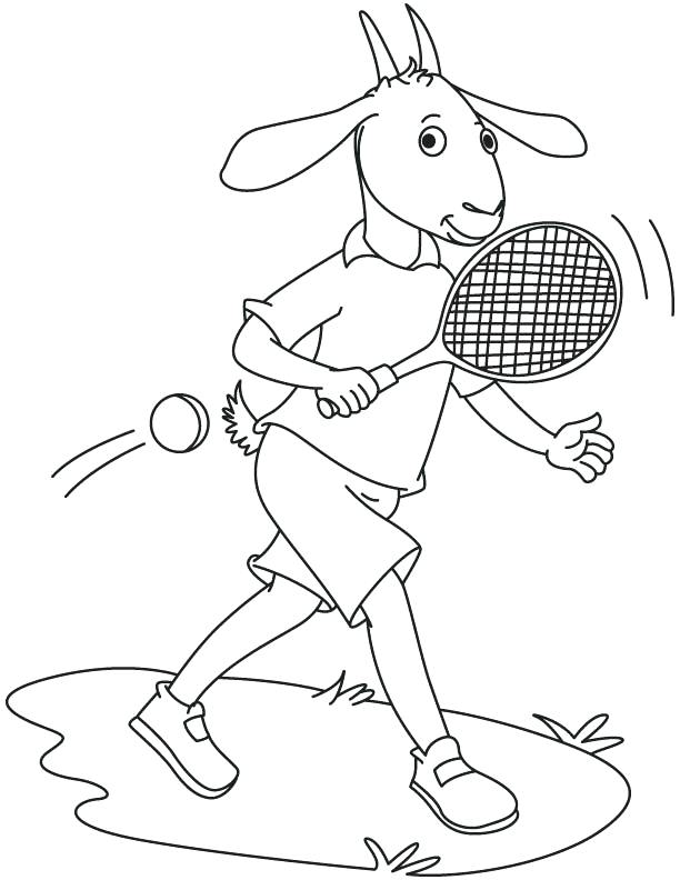 printable padel coloring pages