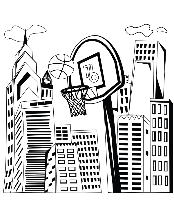 printable philadelphia 76ers coloring pages