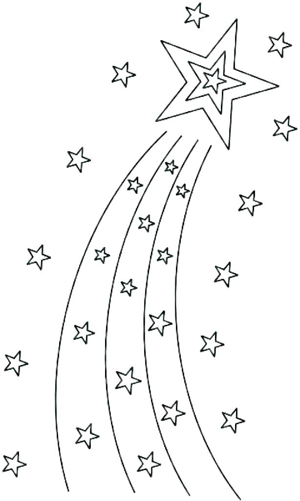 printable star coloring pages