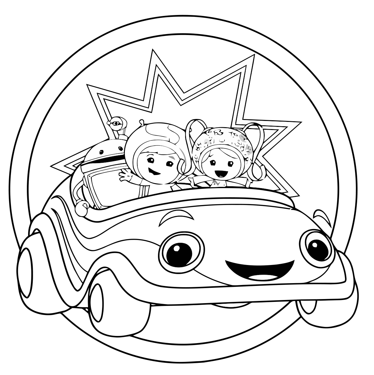 team umizoomi milli coloring pages nickjr