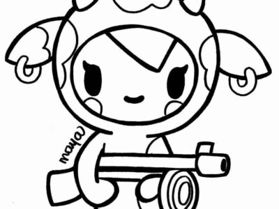 bdx tokidoki moofia coloring pages