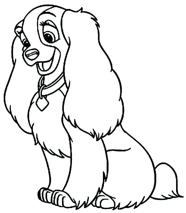 puppy coloring pages for girls