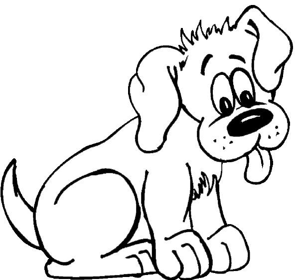 puppy coloring pages to print out