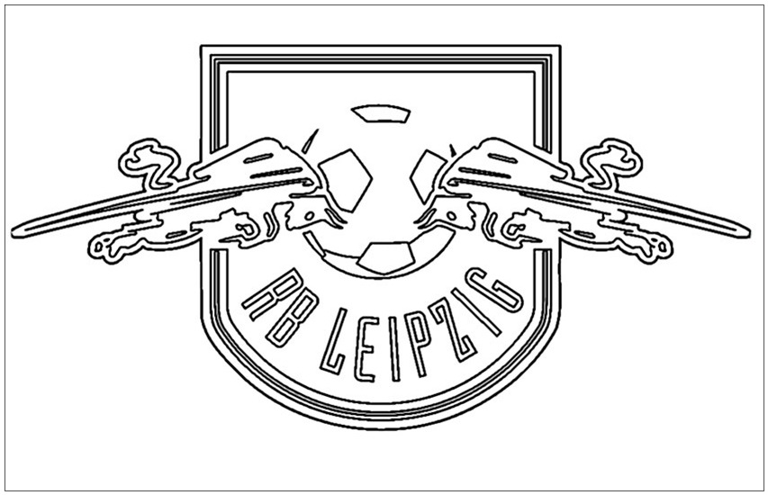 rb leipzig coloring pages