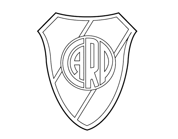 river plate logo coloring pages
