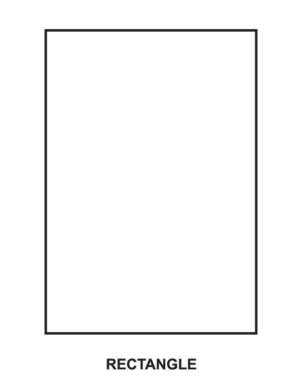 rectangle shape coloring pages