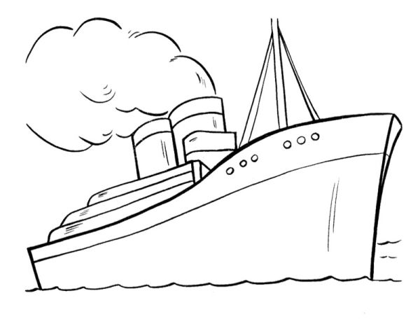 ship coloring pages