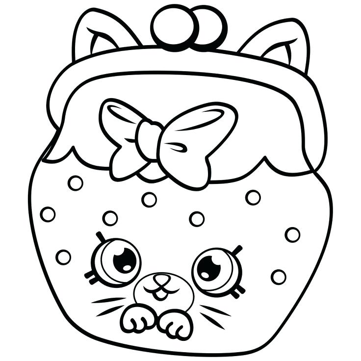 shopkin coloring pages clipart