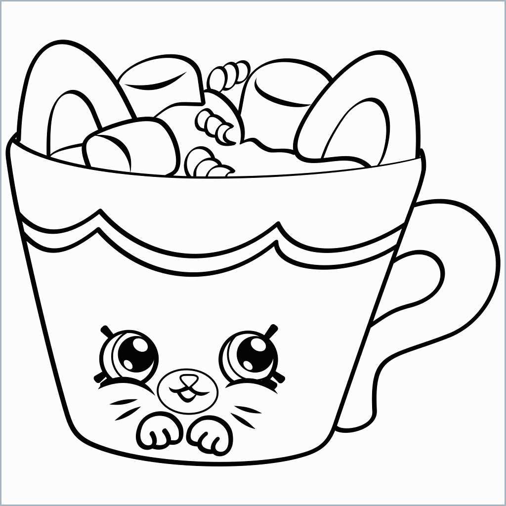 shopkin coloring pages cookie