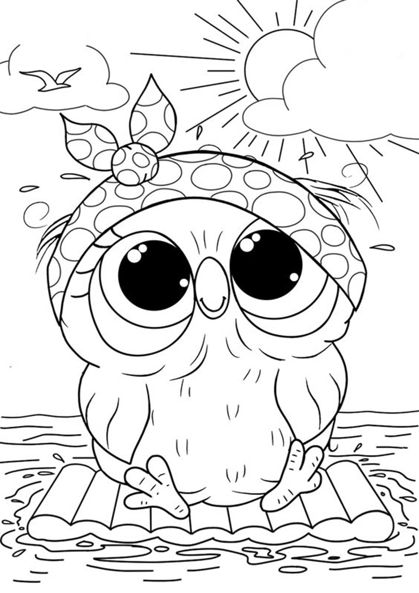 simple adult coloring pages