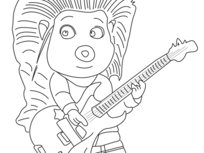 sing movie coloring pages to print