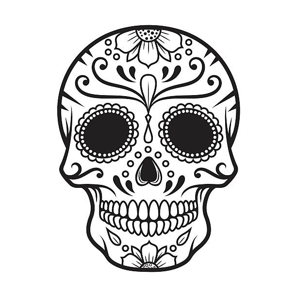 skull bones coloring pages