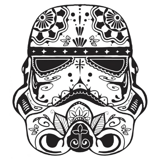 skull coloring book pages