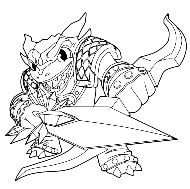 Skylanders Coloring Pages Pdf Free Download - Coloringfolder.com