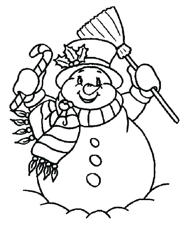 snowman coloring pages to print