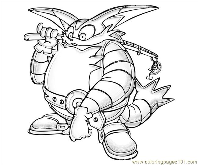 sonic coloring pages shadow