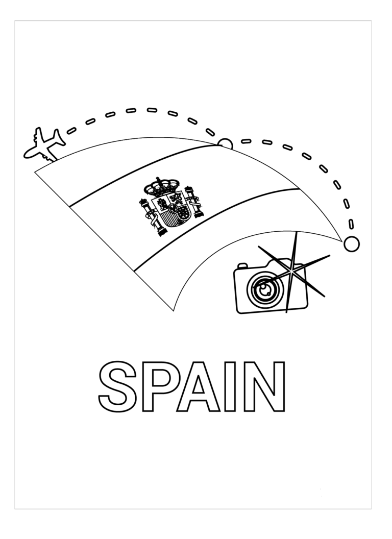 Spanish Coloring Pages Printable Pdf - Coloringfolder.com