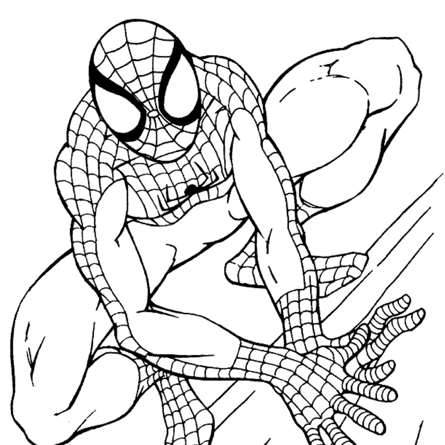 spactacular spiderman coloring pages