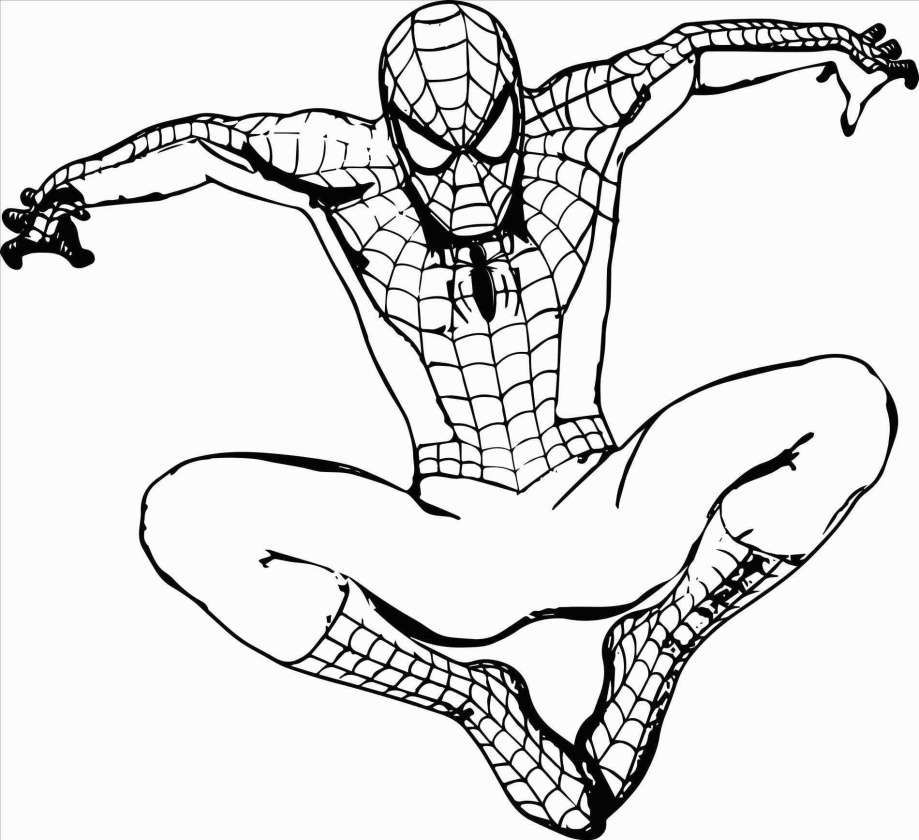 spiderman coloring pages printable free