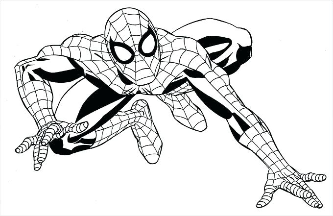 spiderman coloring pages to print