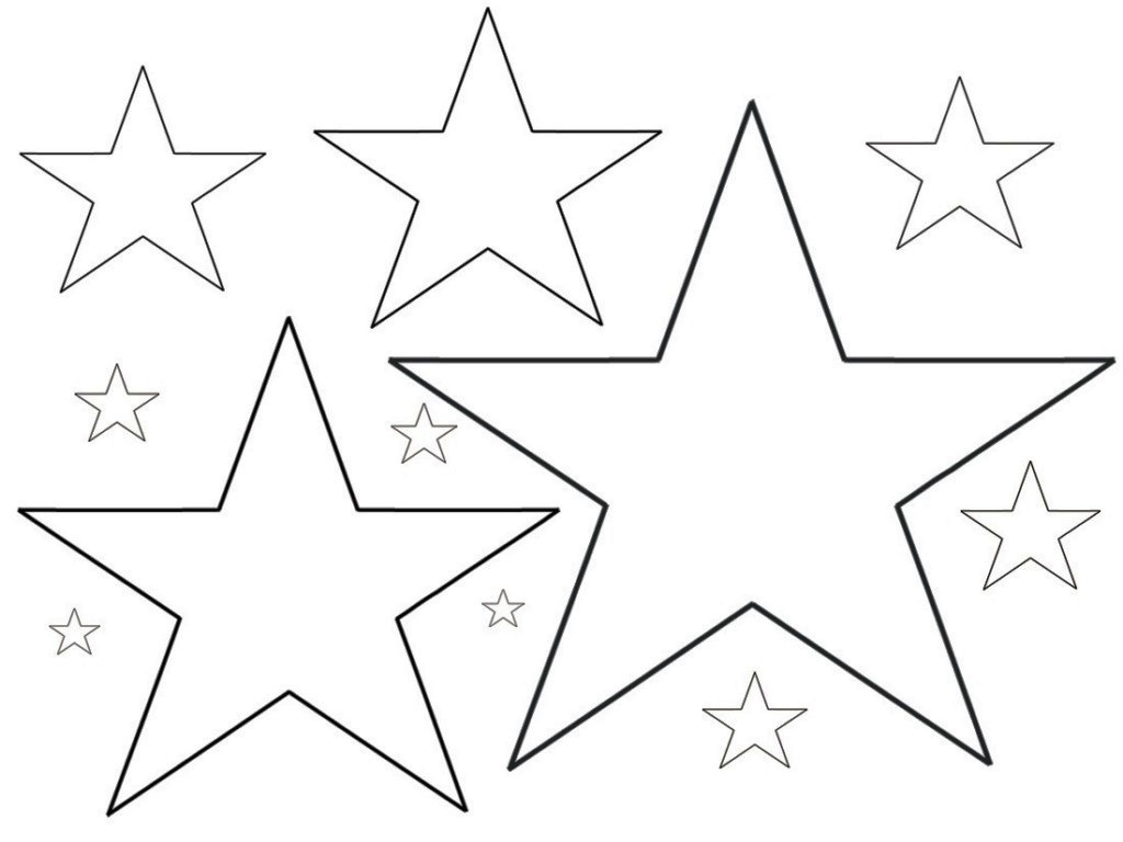 star coloring pages printable