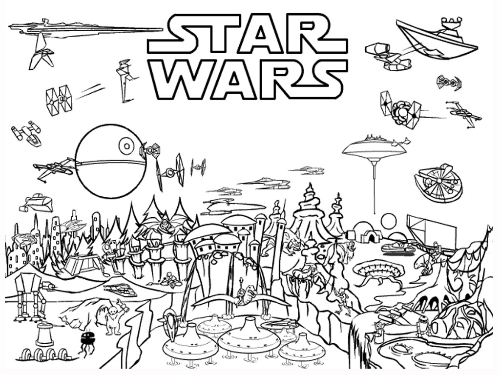 star wars coloring pages printable