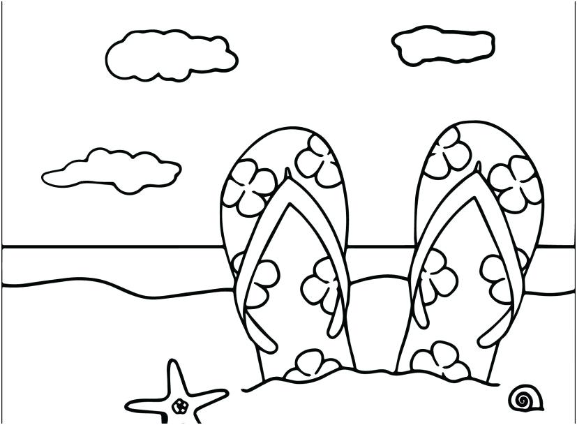 summer coloring pages for kids printable