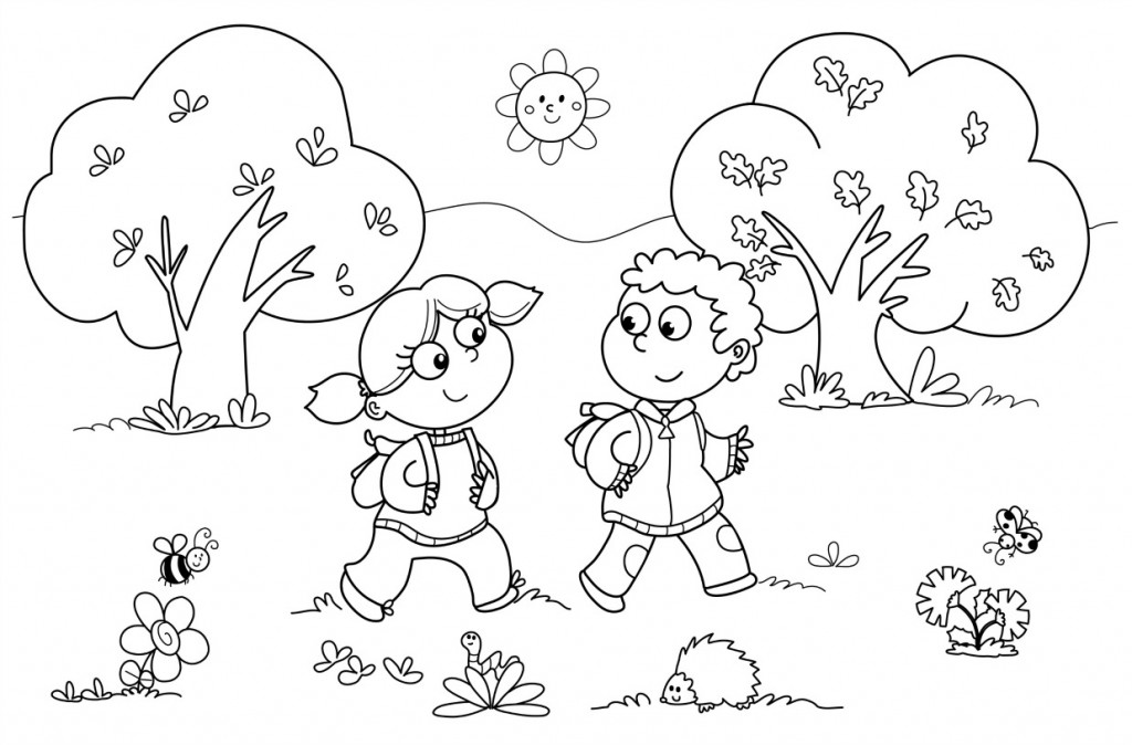 summer coloring pages to print