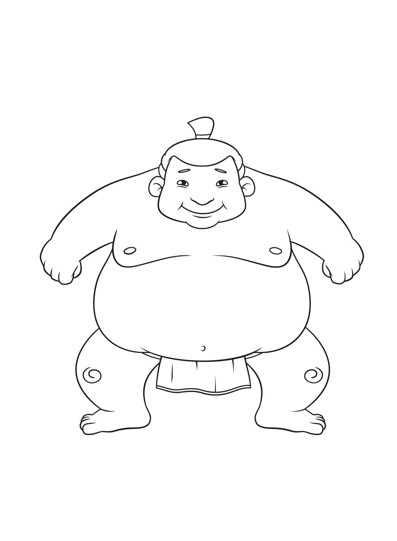 sumo coloring pages