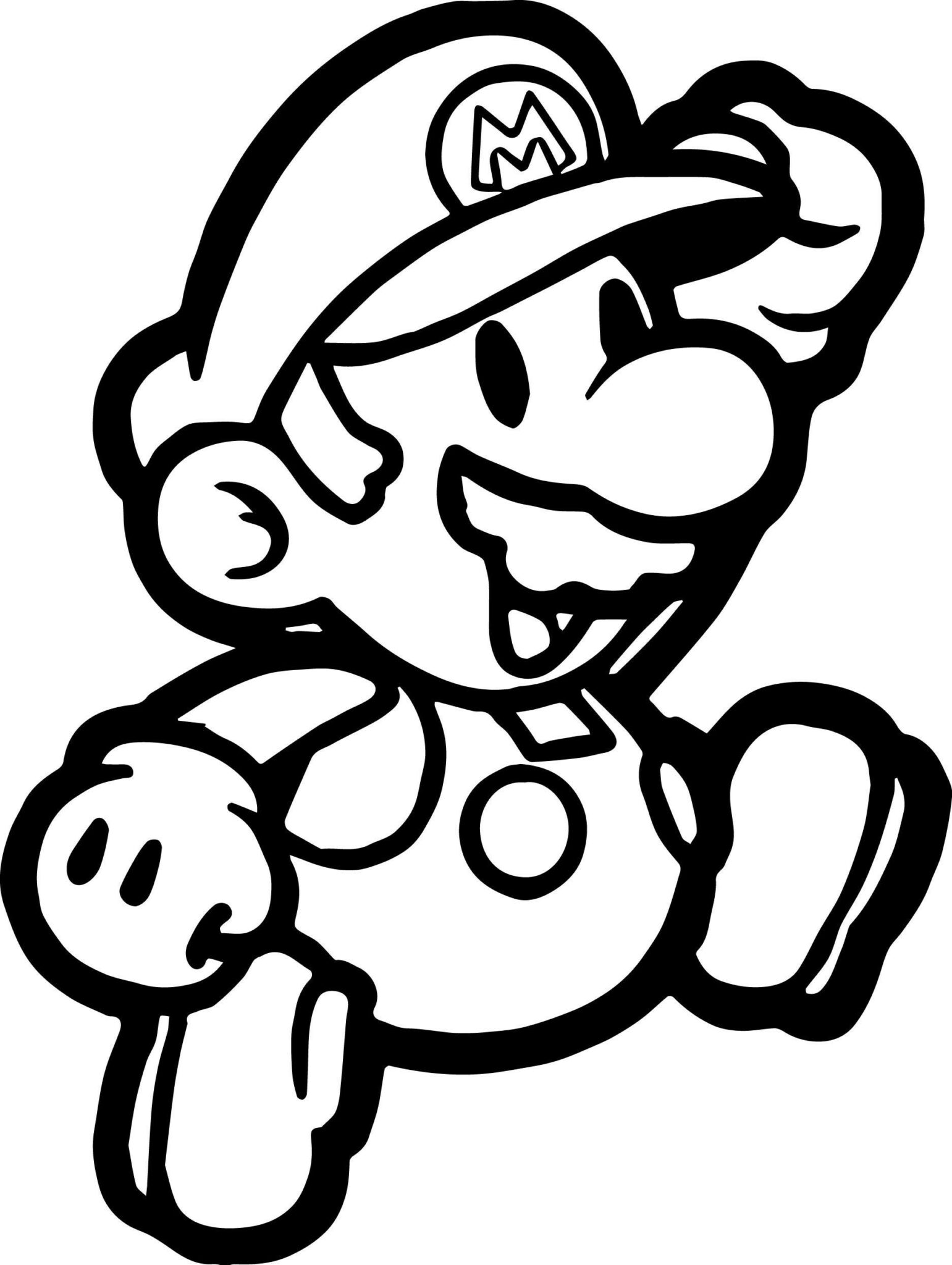 Super Mario Coloring Pages Pdf - Coloringfolder.com