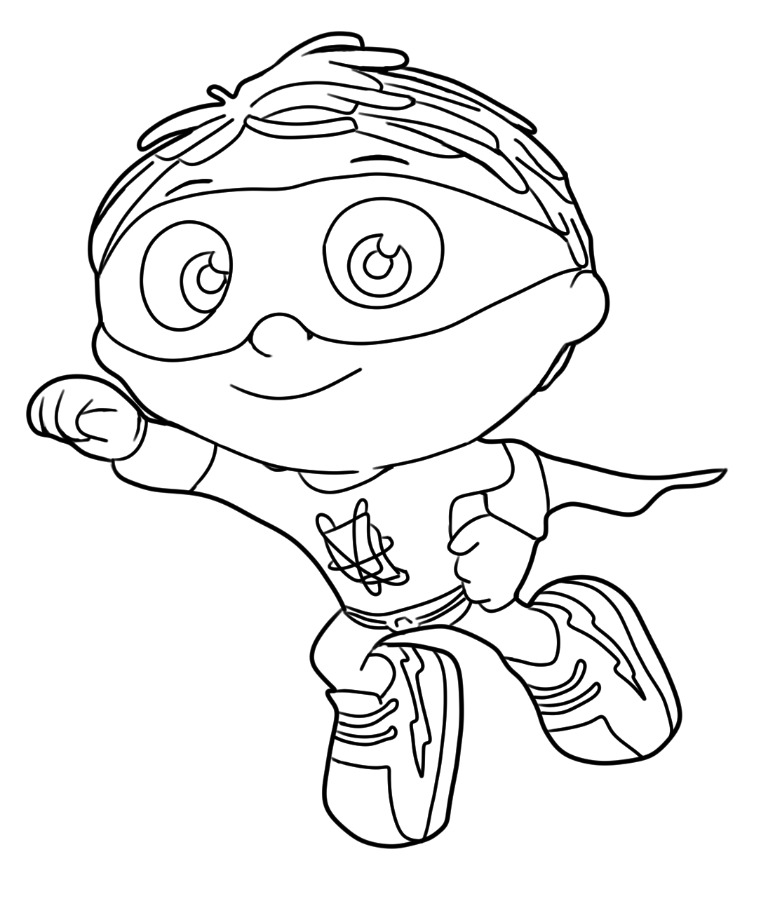 super why coloring pages