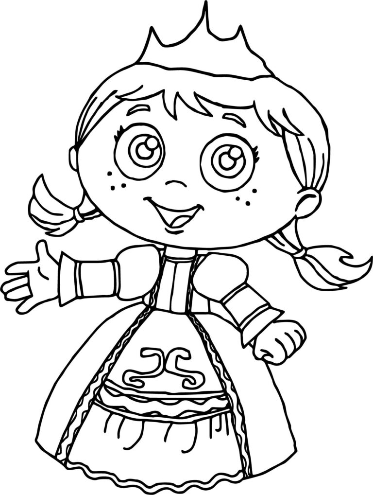 Super Why Coloring Pages Pdf For Children - Coloringfolder.com