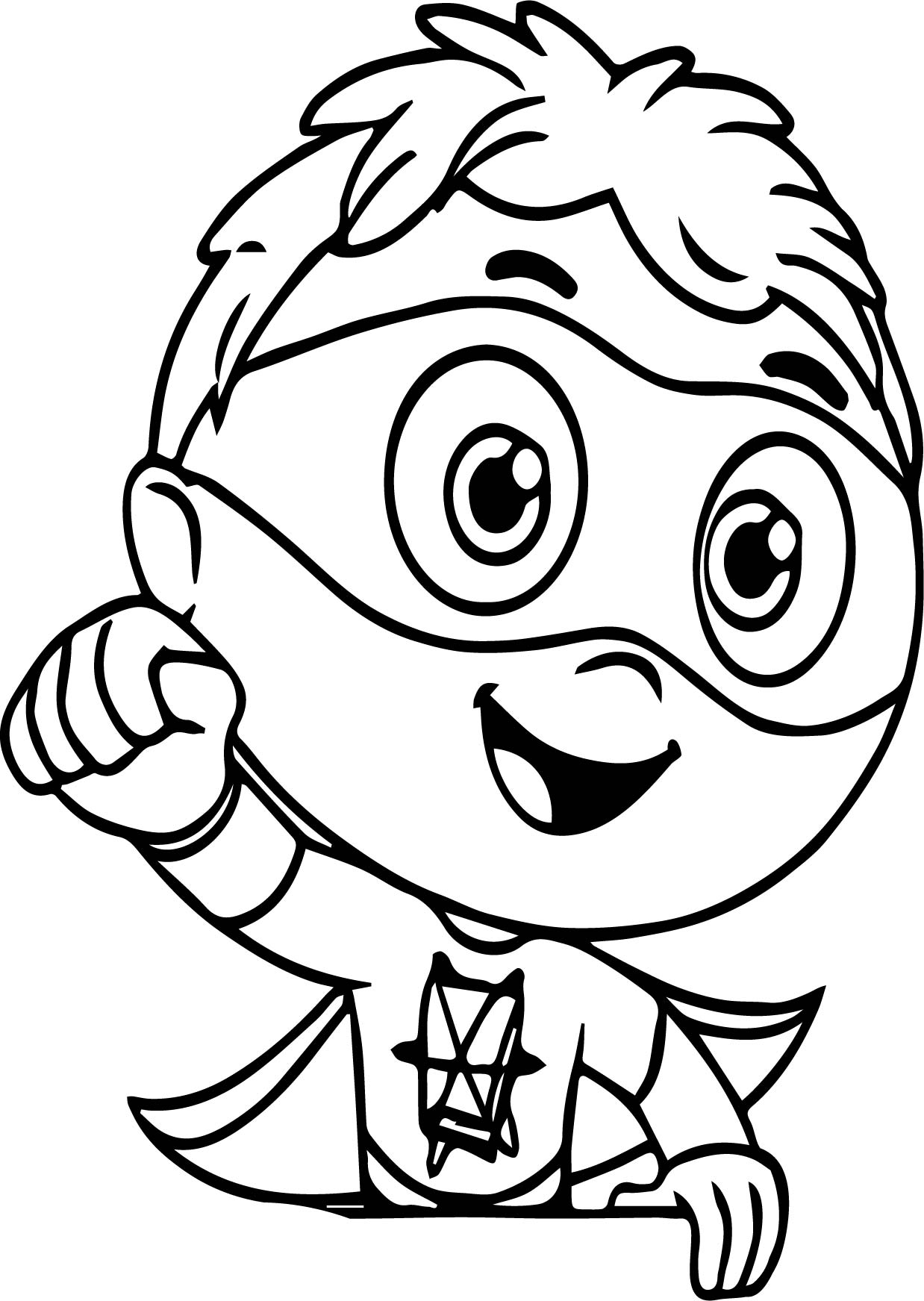 super why coloring pages