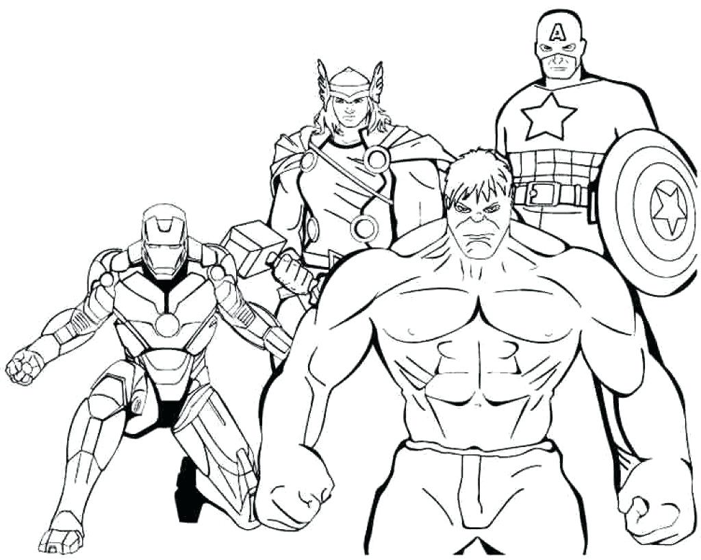 superhero coloring pages for boys