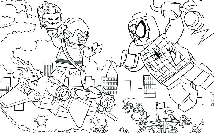 superhero coloring pages for kids