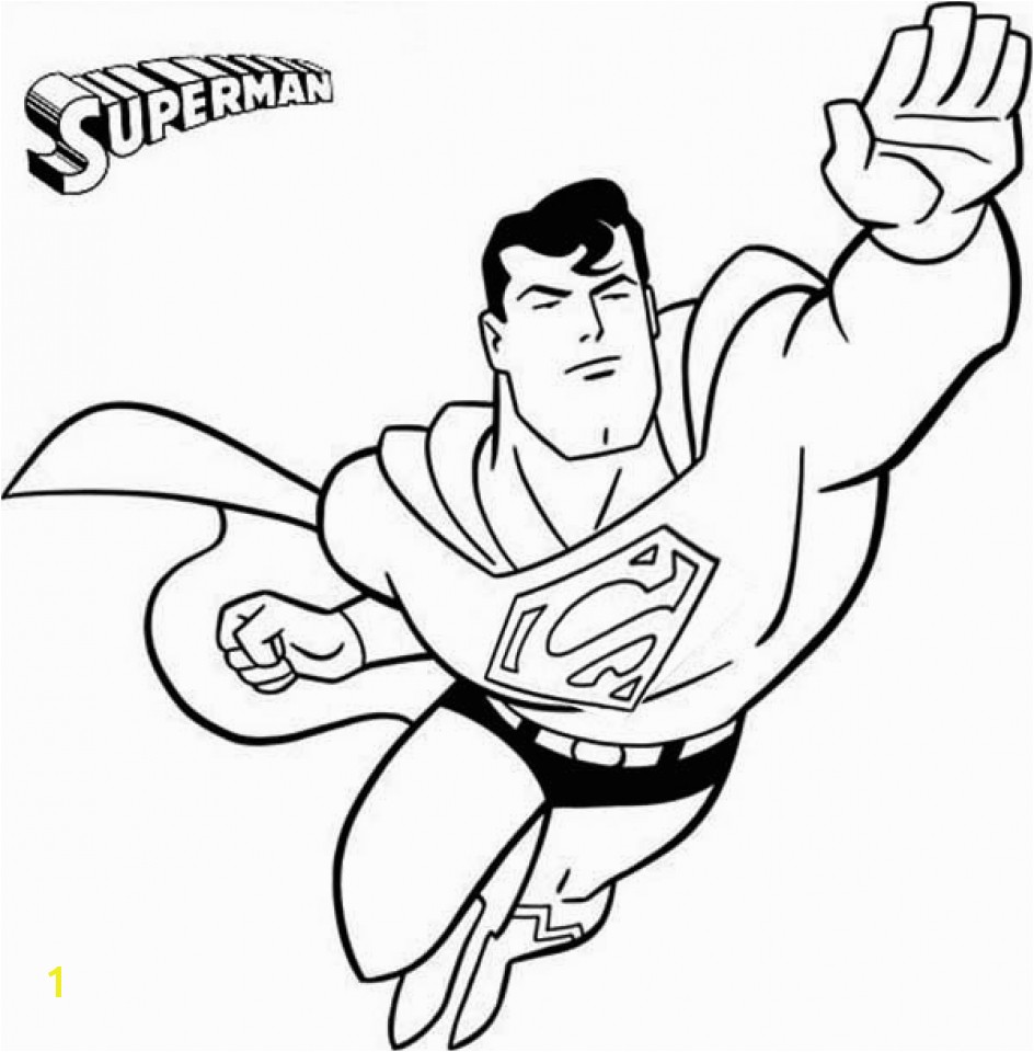 superman coloring pages free