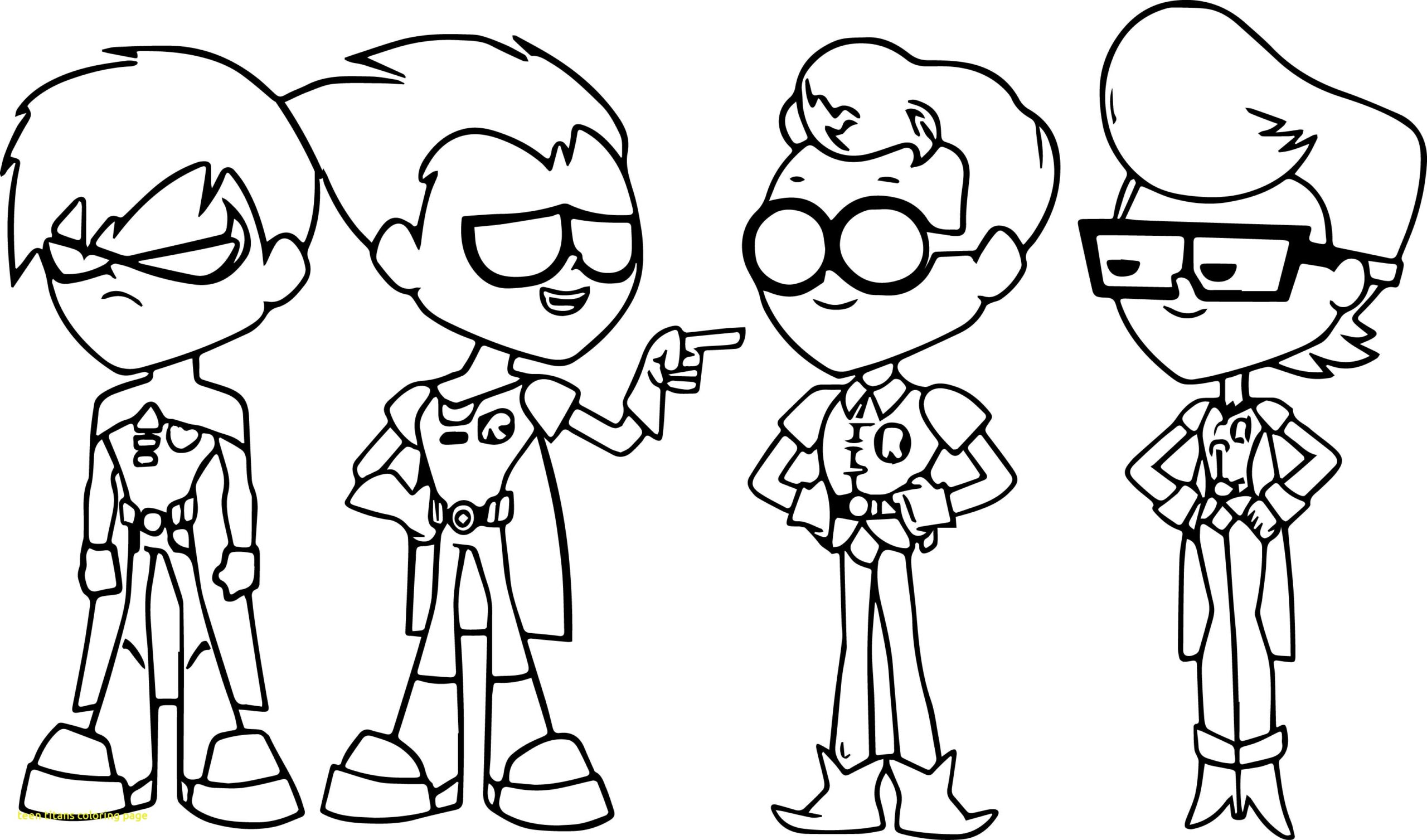 young justice robin coloring pages