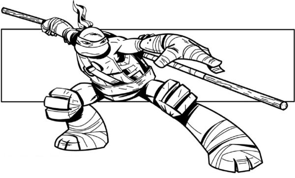 teenage mutant ninja turtles coloring pages