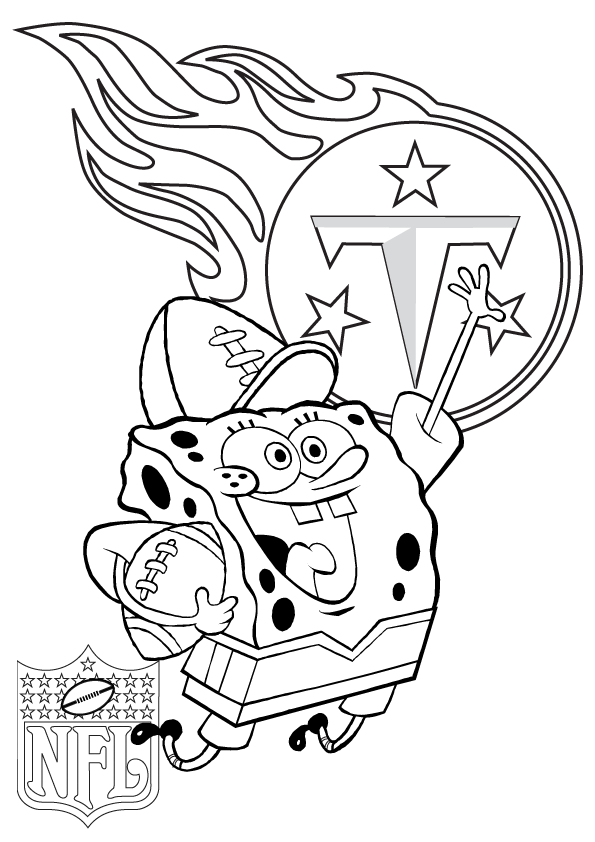 tennessee titans coloring pages for kids